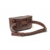 Сумка на пояс Wellbags Waist bag Agnes brown wb013.1 мармурово - коричнева