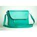 Женская кожаная сумка Wellbags Crossbody Gloria Mint green зеленая