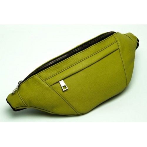 Сумка на пояс Wellbags Waist Bag Lindis Pistache светло-зеленая
