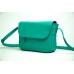 Женская кожаная сумка Wellbags Crossbody Gloria Mint green зеленая