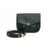 Женская кожаная сумка Wellbags Flapbag little black черная