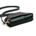 Женская кожаная сумка Wellbags Flapbag little black черная