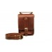 Чоловіча шкіряна сумка Wellbags Messenger "Retro" ocher