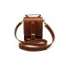 Чоловіча шкіряна сумка Wellbags Messenger "Retro" ocher
