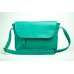 Женская кожаная сумка Wellbags Crossbody Gloria Mint green зеленая