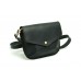 Женская кожаная сумка Wellbags Flapbag little black черная
