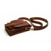 Чоловіча шкіряна сумка Wellbags Messenger "Retro" ocher
