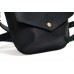 Женская кожаная сумка Wellbags Flapbag little black черная