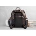 Сумка-рюкзак WELLBAGS Monik Leather Backpack brown w062.7 темно-коричнева