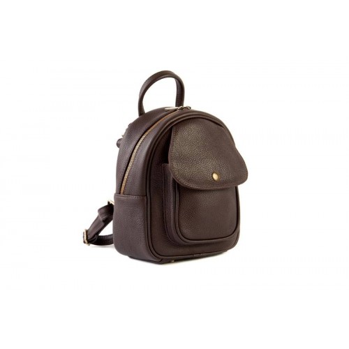 Сумка-рюкзак WELLBAGS Backpack Michelle brown w063 темно-коричнева