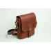 Мужская кожаная сумка Wellbags Messenger Arcturus Ocher W054.1 темно-рыжая