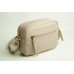 Женская кожаная сумка Wellbags CrossBody Verbenka powder W059.9 серый беж