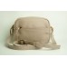 Женская кожаная сумка Wellbags CrossBody Verbenka powder W059.9 серый беж