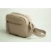 Женская кожаная сумка Wellbags CrossBody Verbenka powder W059.9 серый беж