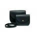 Женская кожаная сумка Wellbags Saddle black mini W008.3M черная