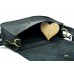 Женская кожаная сумка Wellbags Saddle black mini W008.3M черная