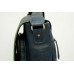 Мужская кожаная сумка Wellbags Large Messenger Getus blue W058.2 синяя