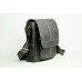 Мужская кожаная сумка Wellbags Large Messenger Getus gray W058.1 серая