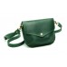 Женская кожаная сумка Wellbags Flapbag little green W014.5M зеленая