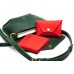 Женская кожаная сумка Wellbags Flapbag little green W014.5M зеленая