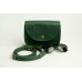 Жіноча шкіряна сумка Wellbags Saddle green mini W008.5M зелена