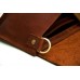 Женская кожаная сумка Wellbags Flapbag little ocher W014.2M рыжая