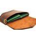 Женская кожаная сумка Wellbags Flapbag little ocher W014.2M рыжая