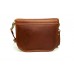 Женская кожаная сумка Wellbags Flapbag little ocher W014.2M рыжая