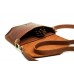 Женская кожаная сумка Wellbags Flapbag little ocher W014.2M рыжая