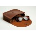 Женская кожаная сумка Wellbags Saddle ocher mini W008.1M рыжая