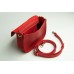 Женская кожаная сумка Wellbags Saddle red mini W008.4M красная