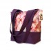 Міська сумка XYZ С0330 Флер Рожеві квіти Фіолетова