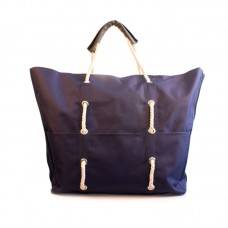 Пляжна сумка XYZ С3004 Безвіз Темно-синя