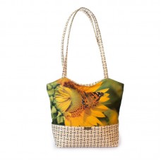 Міська сумка XYZ С0407 Плетінка Соняшник Флай різнокольорова