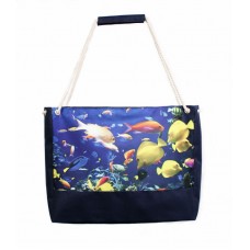 Пляжна сумка XYZ Holiday 2236 риби синя