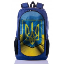 Рюкзак міський XYZ New Design РГ18116 Прапор синій