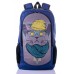 Рюкзак міський XYZ New Design РГ18117 Кіт синій