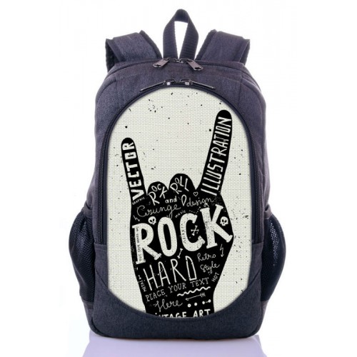 Рюкзак міський XYZ New Design РГ18405 ROCK сірий