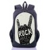 Рюкзак міський XYZ New Design РГ18405 ROCK сірий