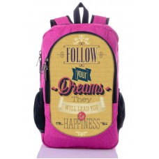 Рюкзак міський XYZ New Design РГ18502 DREAMS малиновий