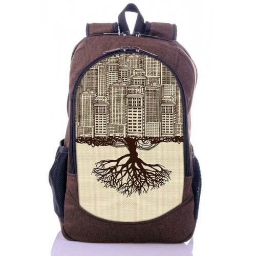 Городской рюкзак XYZ New Design РГ18604 Город коричневый