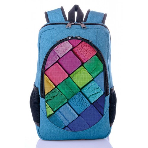 Городской рюкзак XYZ New Design РГ18201 Пластилин бирюза