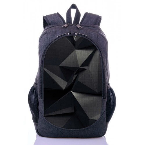Рюкзак міський XYZ New Design РГ18406 Калейдоскоп сірий