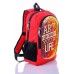 Рюкзак міський XYZ New Design РГ18307 ART червоний