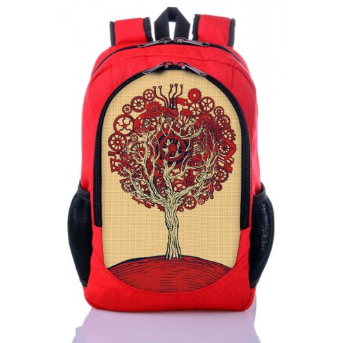 Рюкзак міський XYZ New Design РГ18308 Дерево Життя червоний