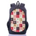 Рюкзак міський XYZ New Design РГ18409 Шахи сірий