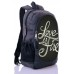 Рюкзак міський XYZ New Design РГ18411 LOVE сірий