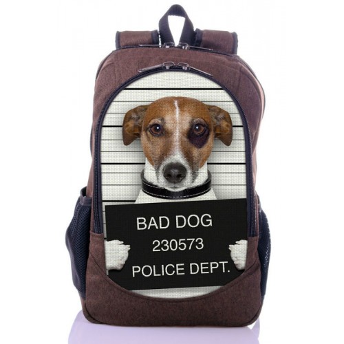 Рюкзак міський XYZ New Design РГ18610 BadDog коричневий