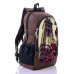 Городской рюкзак XYZ New Design РГ18611 Ветка Барбариса коричневый