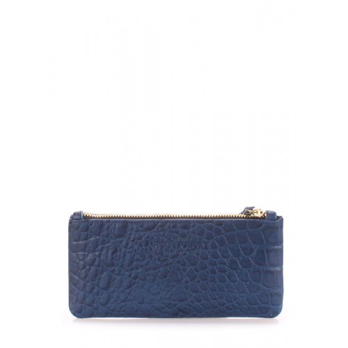 Кошелек POOLPARTY moneykeeper croco синий
